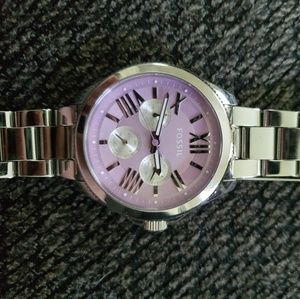 Fossil purple Cecile watch